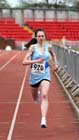 Josephine Stone (Middlesbrough Mandale) wins senior 5000 metres, 2012 North Eastern Championships.
